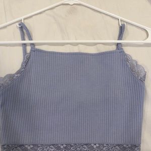 LAVENDER CROP TOP